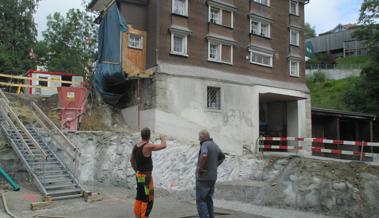 Spektakuläre Baustelle