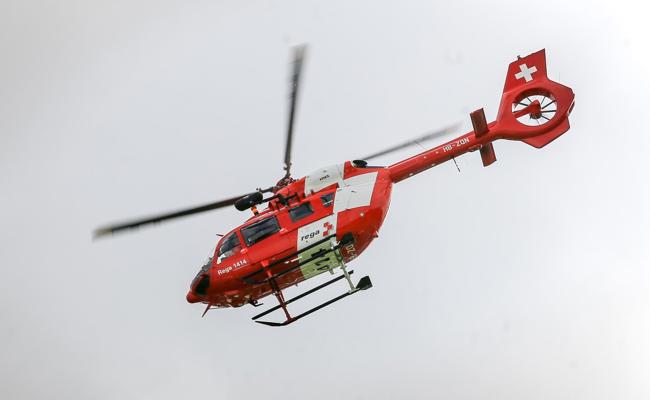 Rega-Einsatz nach schwerem Unfall