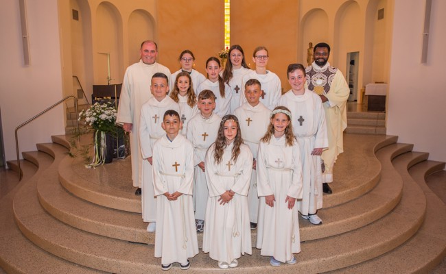Erstkommunion «Jesus im Brot in meiner Hand. Ich in Gottes Hand»