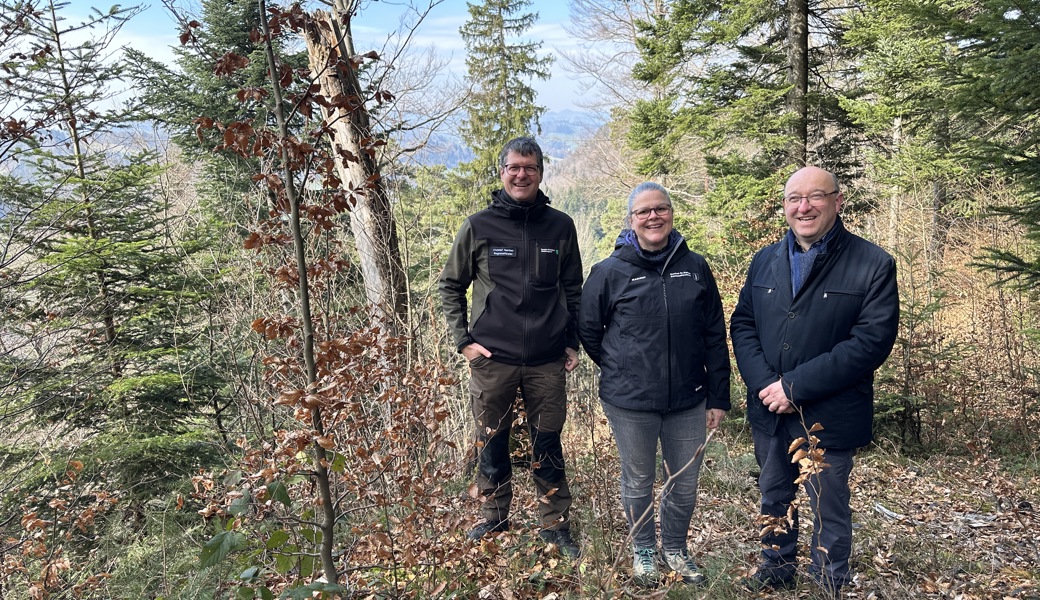 Beat Tinner zu Besuch: Wald mit Zukunft braucht Politik mit Weitblick