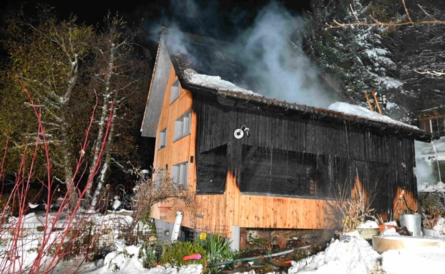 Brand im Ruppendörfli: Haus nicht mehr bewohnbar