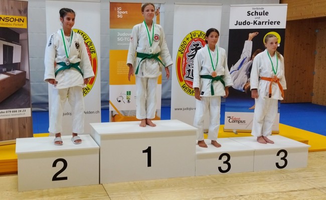 Rheintaler Judokas holen in Weinfelden drei Goldmedaillen