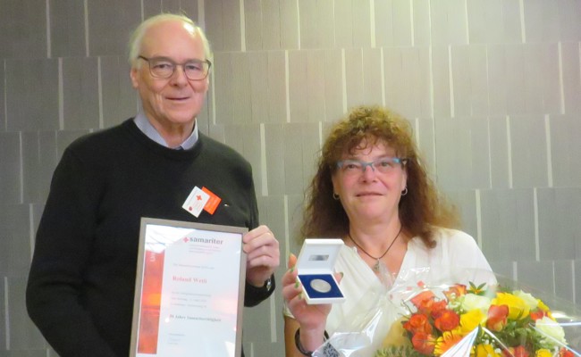 Ehrungen an der DV des Samariterverband SG/FL