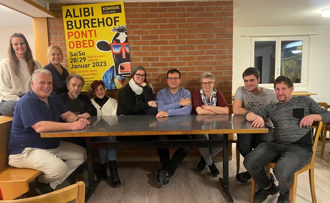 Die Pontoniere kehren mit «Alibi Burehof» auf die Bühne zurück