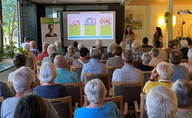 Grosses Interesse am Infoanlass im Verahus