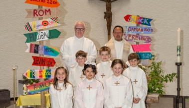 Erstkommunion: Mit Jesus auf dem Weg