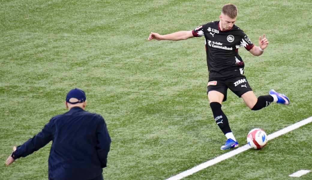 Der FC St.Gallen will den Anschluss nach oben nicht verlieren