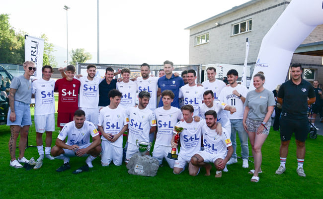 Der FC Widnau gewinnt den Beerli-Storen-Cup zum vierten Mal in Folge