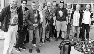 Läufergruppe erkundete Warschau