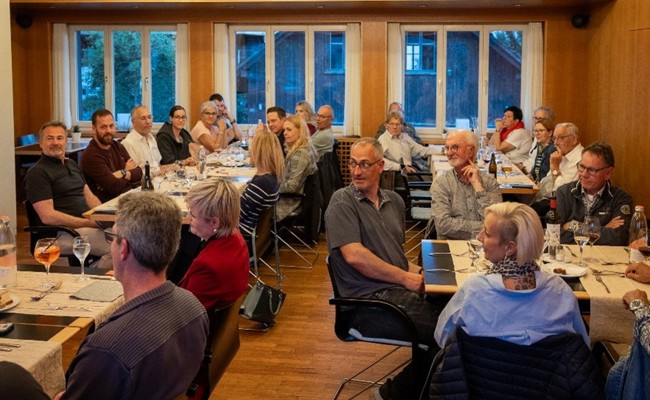 Donnerstag Club organisierte Rechtshilfevortrag