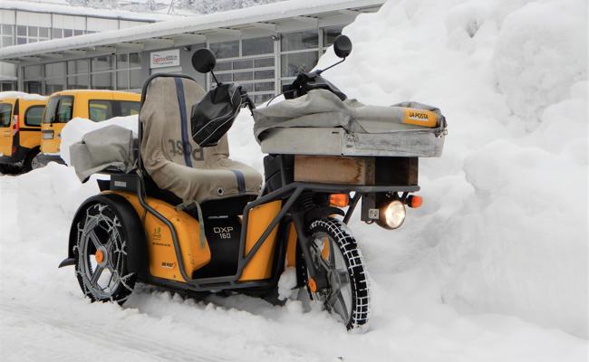 Schnee bremst Dienstleister aus