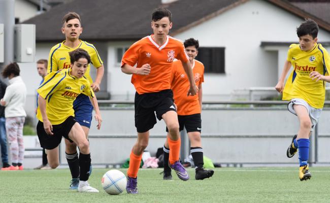 Schülerfussball auf sechs Plätzen