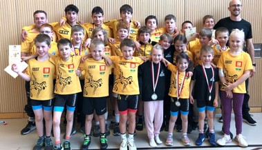 Kriessner Grossaufgebot beim internationalen Nachwuchsturnier in Oberriet