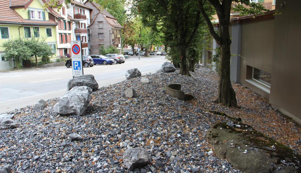 Kommt Regula Pracher hier vorbei, bedauert sie, dass die einstige Farbenpracht in tristes Grau verwandelt wurde und es hier drum «nicht mehr lebt». 