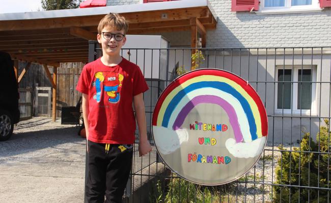 Regenbogen von vielen für alle
