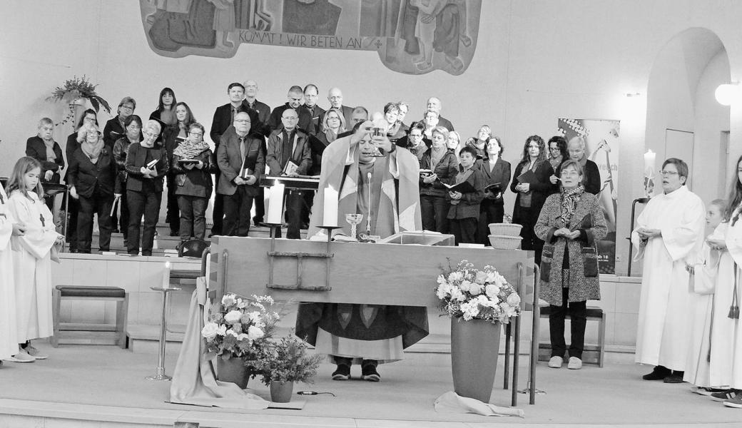 Die gemeinsame Eucharistie hinterliess eindrückliche Erinnerungen Bild: pd