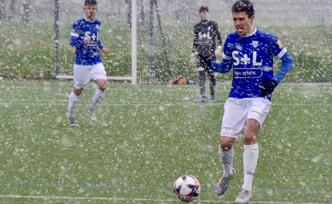 Der FC Widnau verliert im Schneegestöber gegen Rappi-Jona II 1:2