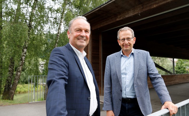 Die Nachbarn an der Grenze feiern, was sie verbindet
