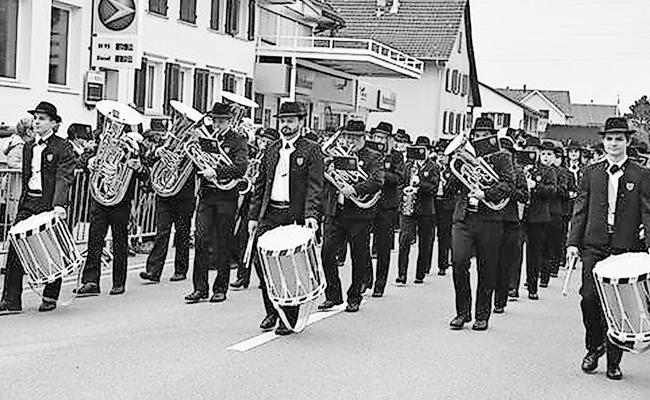 Musikverein Harmonie am  kantonalen Musikfest