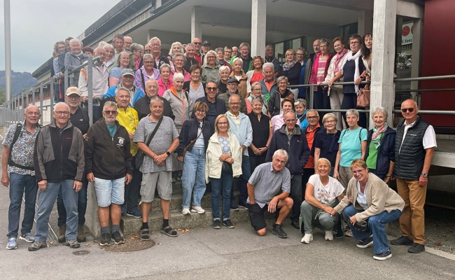 60Plus auf Wanderung zum Fahrmaadhof