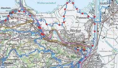 Velowege: St. Margrethen wird nicht absichtlich umfahren