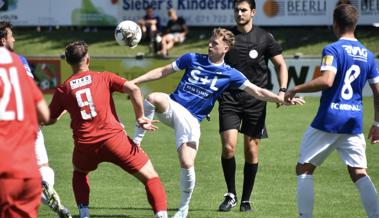 Ein erster Rückschlag für den FC Widnau