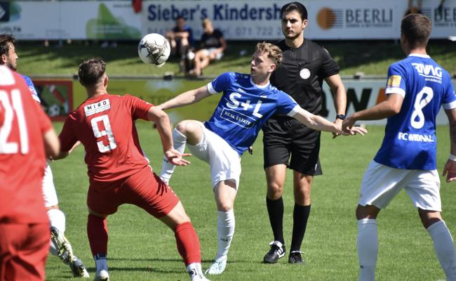 Ein erster Rückschlag für den FC Widnau