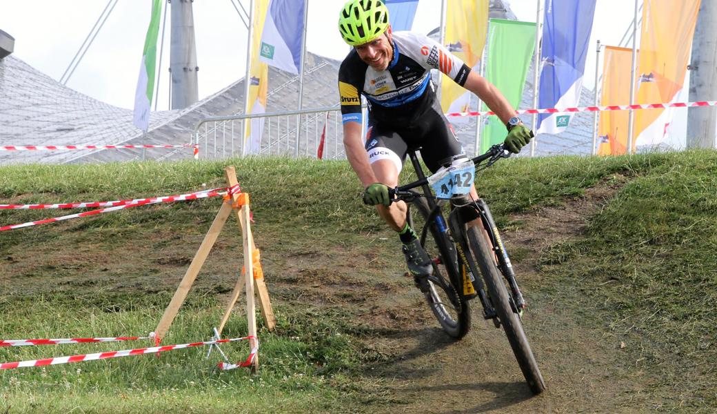 Gabriel Kuster auf einer seiner 29 Runden.