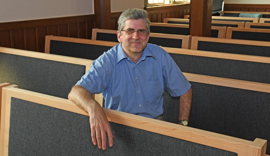 Marcel Wildi ist mit der Evangelischen Kirchgemeinde Diepoldsau-Widnau-Kriessern vertraut. In der Widnauer Kapelle hat er schon häufig zu den Kirchbürgern gepredigt und ihnen zugehört.