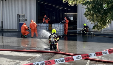 Chemieunfall an der Rheinstrasse: Reaktion in Sondermülltank