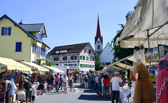 Montlingen feierte an diesem Wochenende seine Chilbi