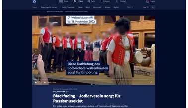 Walzehuser Jodlerklub trampelt ins Rassismusfettnäpfchen Walzehuser Jodlerklub trampelt ins Rassismusfettnäpfchen