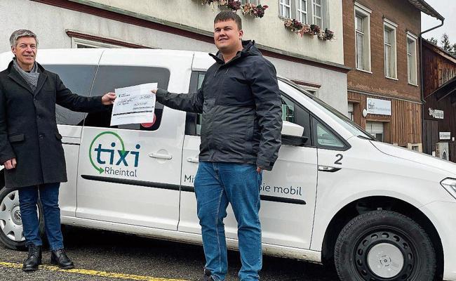 Kantonalbank unterstützt Tixi Rheintal