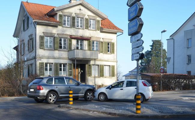 Zusammenstoss in Heiden