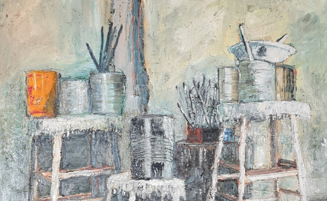 Thomas Jutz betrachtet Malerei als wortlosen Dialog