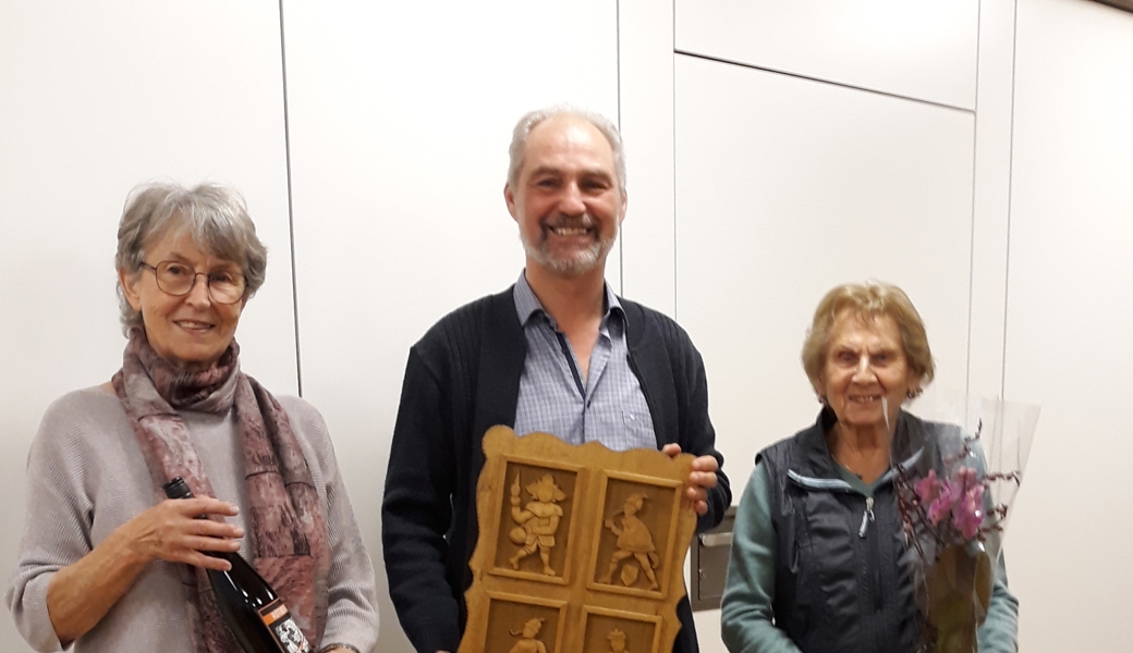 Von links: Silvia Stark, Kurt Kaufmann und Maria Loher.