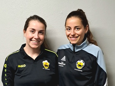 Die Fussballgirls haben eine Sportchefin bekommen
