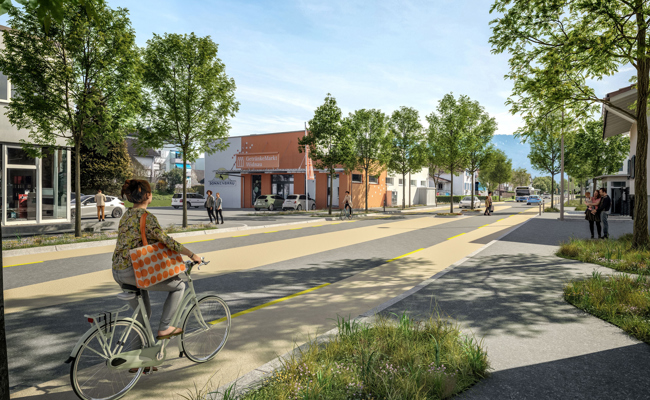 Mitwirkung beim Erneuerungsprojekt der zentralen Post- / Diepoldsauerstrasse