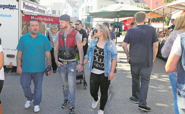 Kilbi als Treffpunkt für Leute von ennet dem Rhein