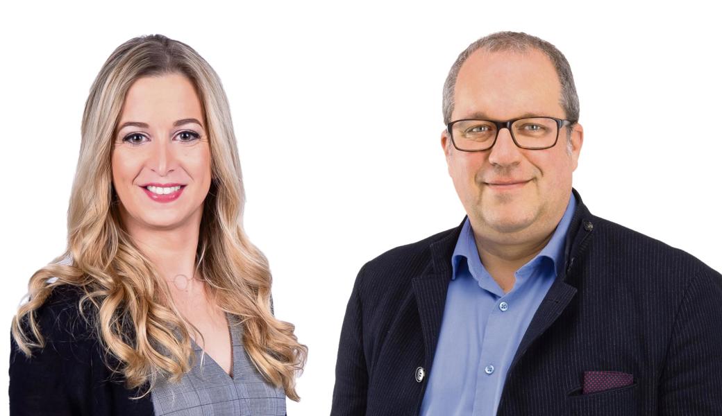 Nehmen ab Sommer erstmals Einsitz im Kantonsrat: Claudia Graf und Ruedi Mattle.