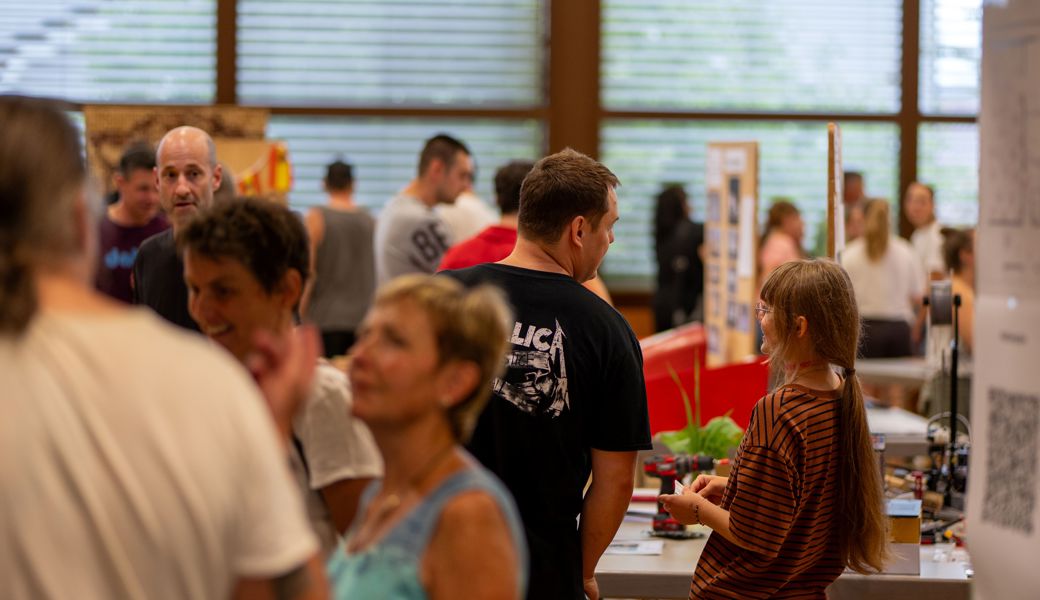 Die Werkausstellung begeisterte die Besucher