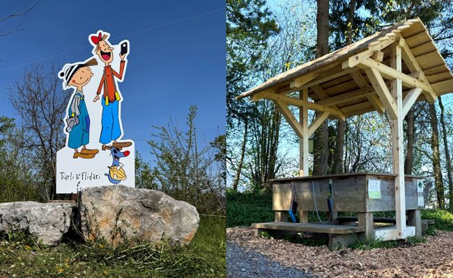 Entdeckungstour auf dem Bergli: Der Türli- und Flidariweg startet mit frischem Glanz in die Saison