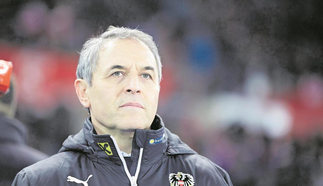 Der frühere Österreicher Nationaltrainer und St. Galler Meistercoach Marcel Koller bestreitet sein erstes Cup-Spiel mit dem FC Basel in Montlingen. 