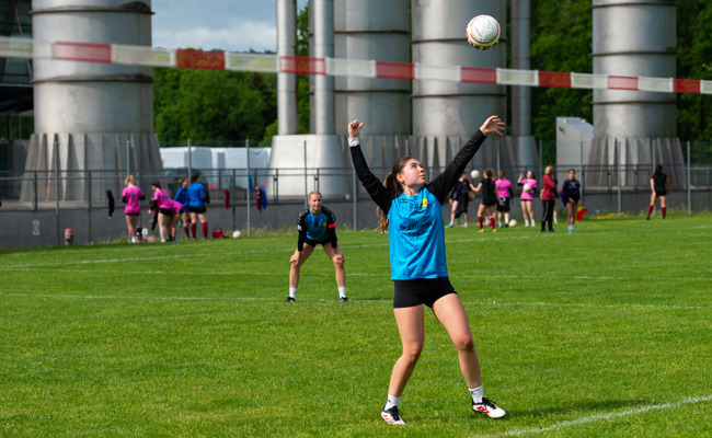 Diepoldsauer Faustballerinnen mit der maximalen Punkteausbeute