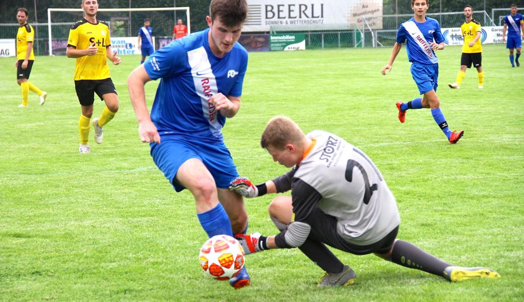 Dem FC Rüthi gelang es ganze sieben Mal, Widnaus Torhüter zu überwinden.