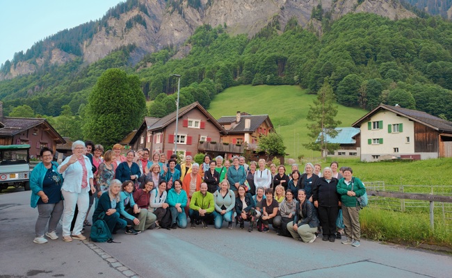 Mitarbeitende der Pro Senectute im Weisstannental
