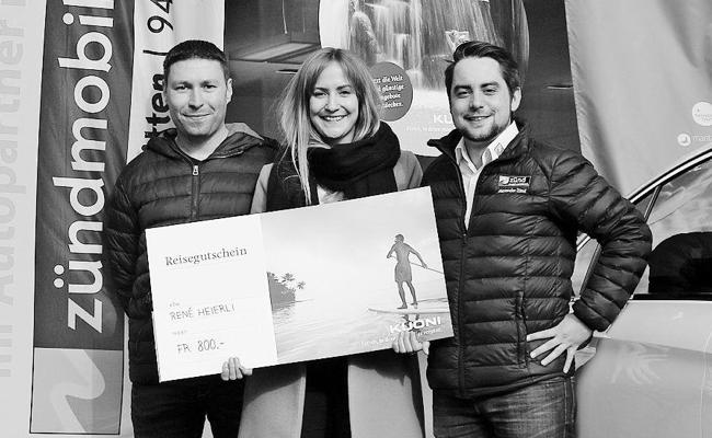 Am Wettbewerb gewonnen