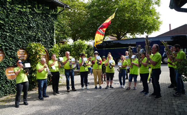 Wein, Hopfen und Wettkampfspass im Klettgau