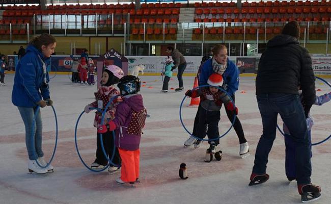 Eiskindergarten für Kinder ab vier Jahren
