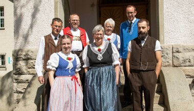 Die St.Gallischen Trachtenvereinigung im Kirchgemeindehaus